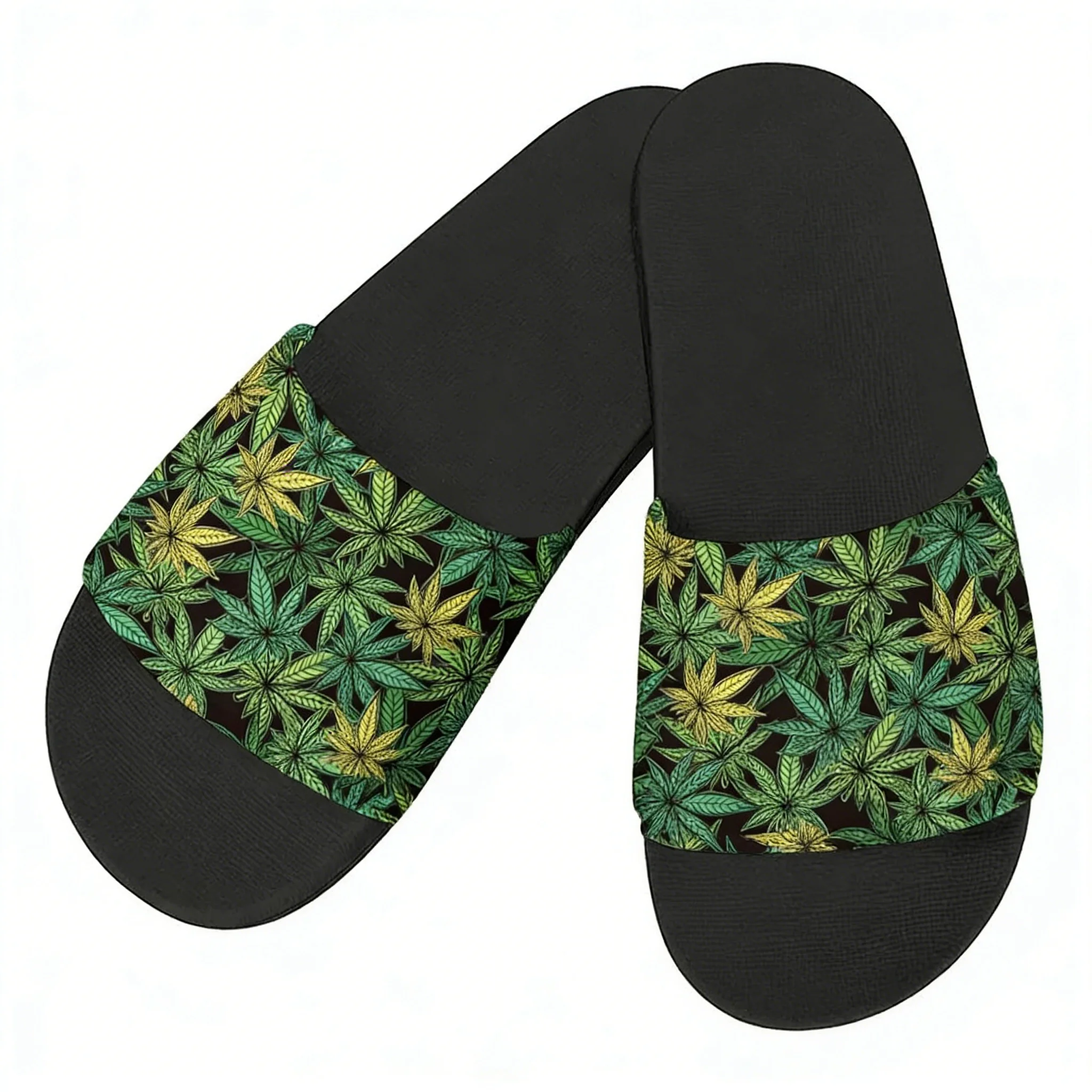Water Shoes - Leaf Weed Rasta Marijuana Red Yellow