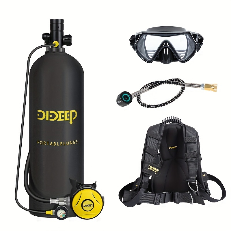 DIDEEP 4L Mini Scuba Diving Ta - đánh giá và giá Snorkel Set