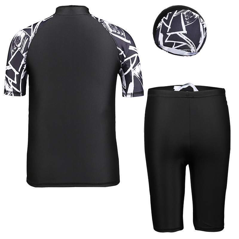 Children Swimwear 3-Piece Boys - đánh giá và giá Rash Guard