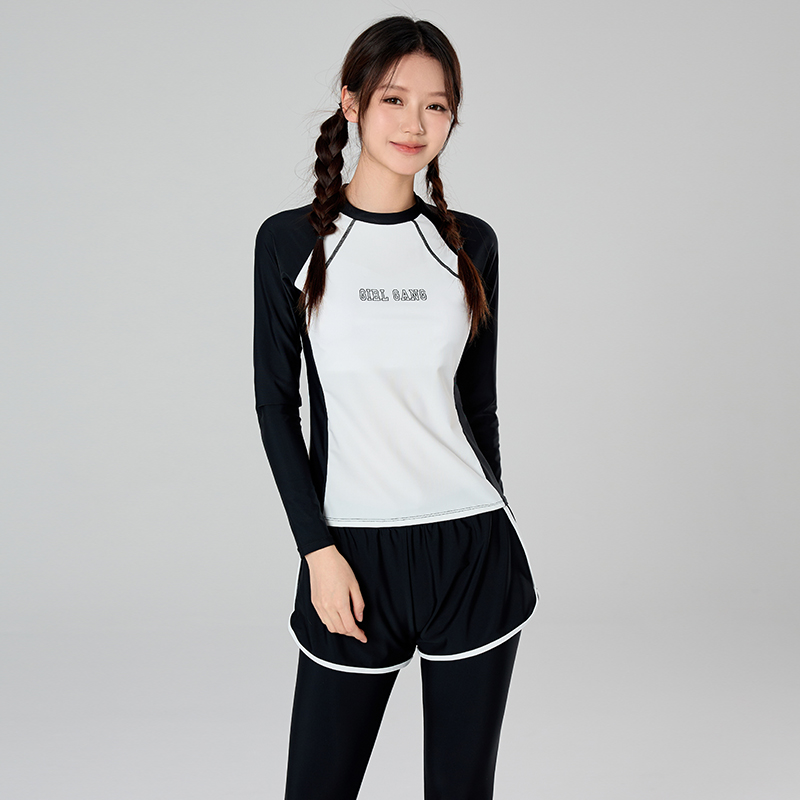 Girls Rash Guard Swimwear Long - đánh giá và giá Rash Guard