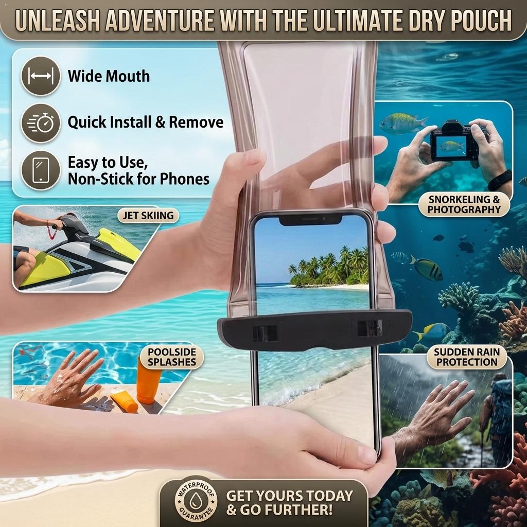 Clear Waterproof Phone Case Dr - đánh giá và giá Dry Bag Waterproof