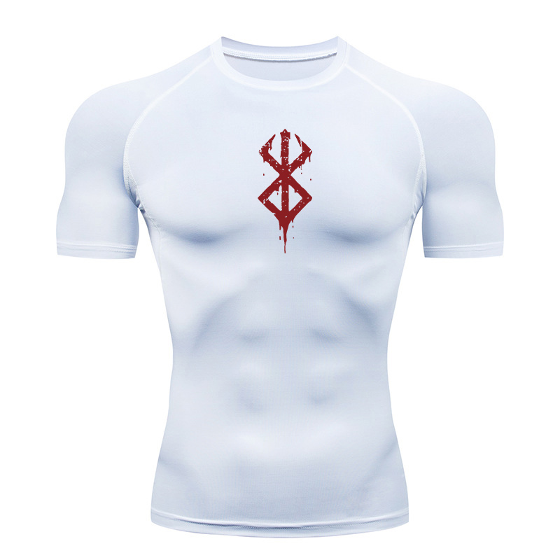 Men's Print Compression Shirts - đánh giá và giá Rash Guard