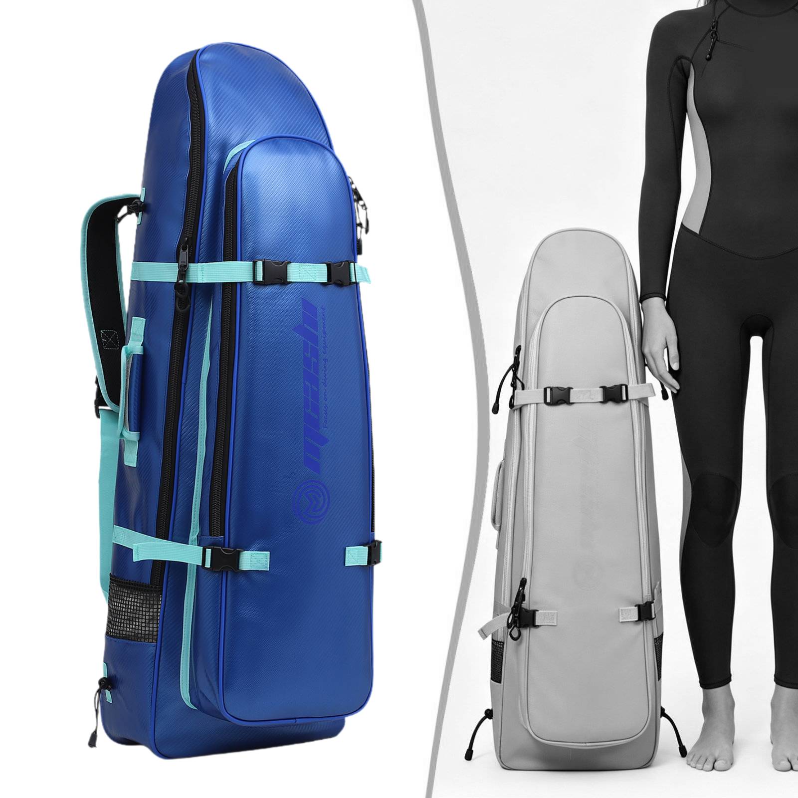 Long Fins Bag Portable Scuba D - đánh giá và giá Snorkeling Gear